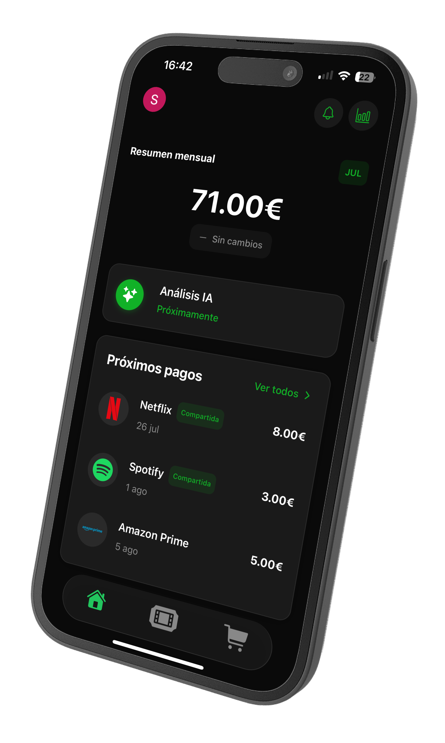 Substrick - Gestor de Suscripciones screenshot 1